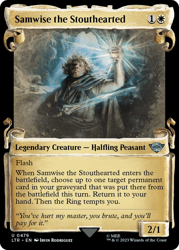 Samwise the Stouthearted [The Lord of the Rings: Tales of Middle-Earth Showcase Scrolls] | Exor Games Dartmouth