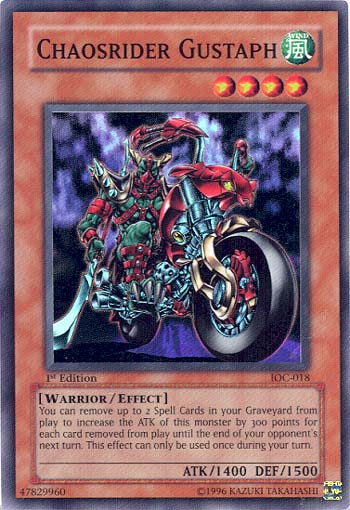Chaosrider Gustaph [IOC-018] Super Rare | Exor Games Dartmouth