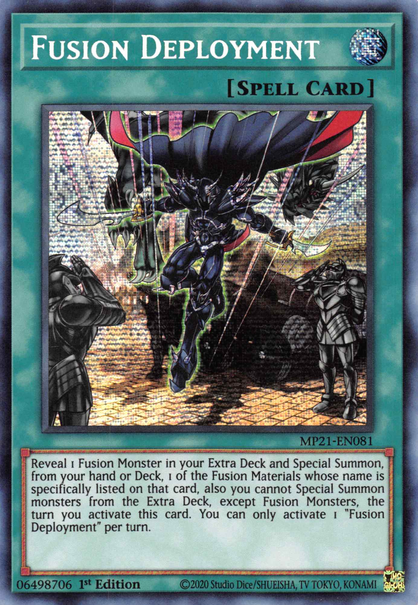 Fusion Deployment [MP21-EN081] Prismatic Secret Rare | Exor Games Dartmouth