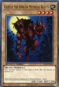Gazelle the King of Mythical Beasts [SBCB-EN042] Common | Exor Games Dartmouth