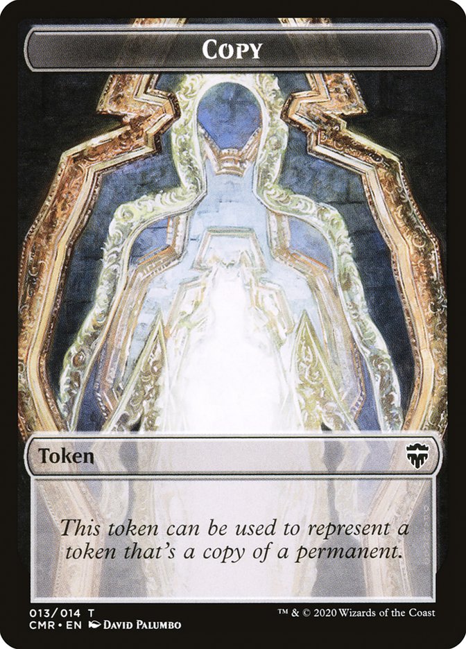 Copy (013) // Spirit Double-sided Token [Commander Legends Tokens] | Exor Games Dartmouth