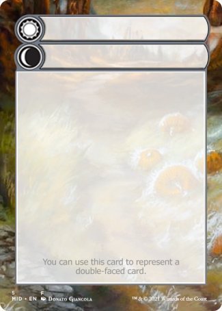 Helper Card (5/9) [Innistrad: Midnight Hunt Tokens] | Exor Games Dartmouth