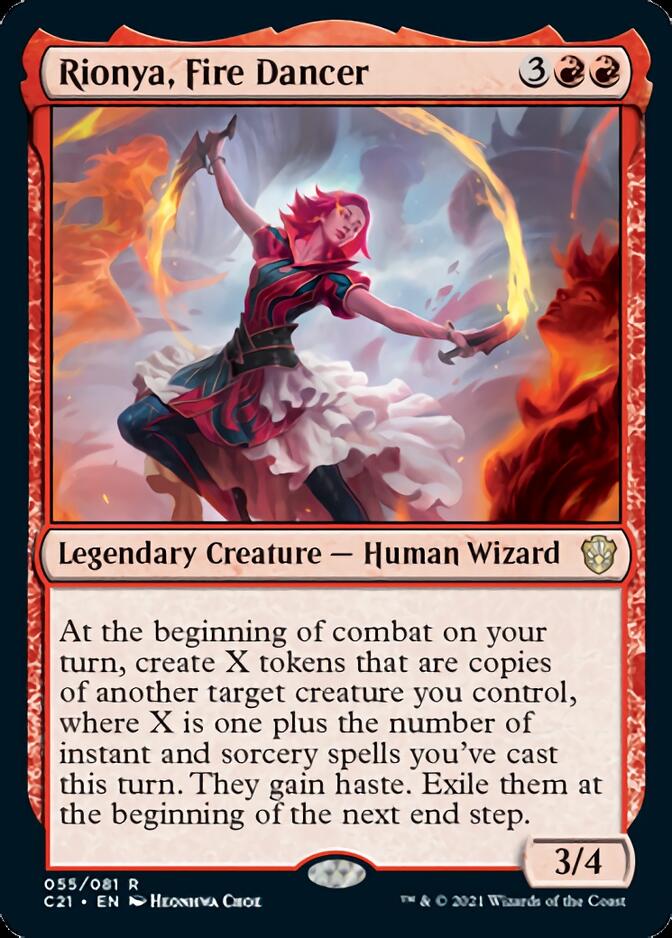 Rionya, Fire Dancer [Commander 2021] | Exor Games Dartmouth