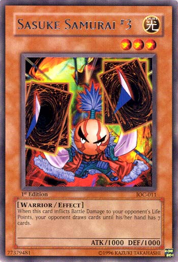 Sasuke Samurai #3 [IOC-011] Rare | Exor Games Dartmouth