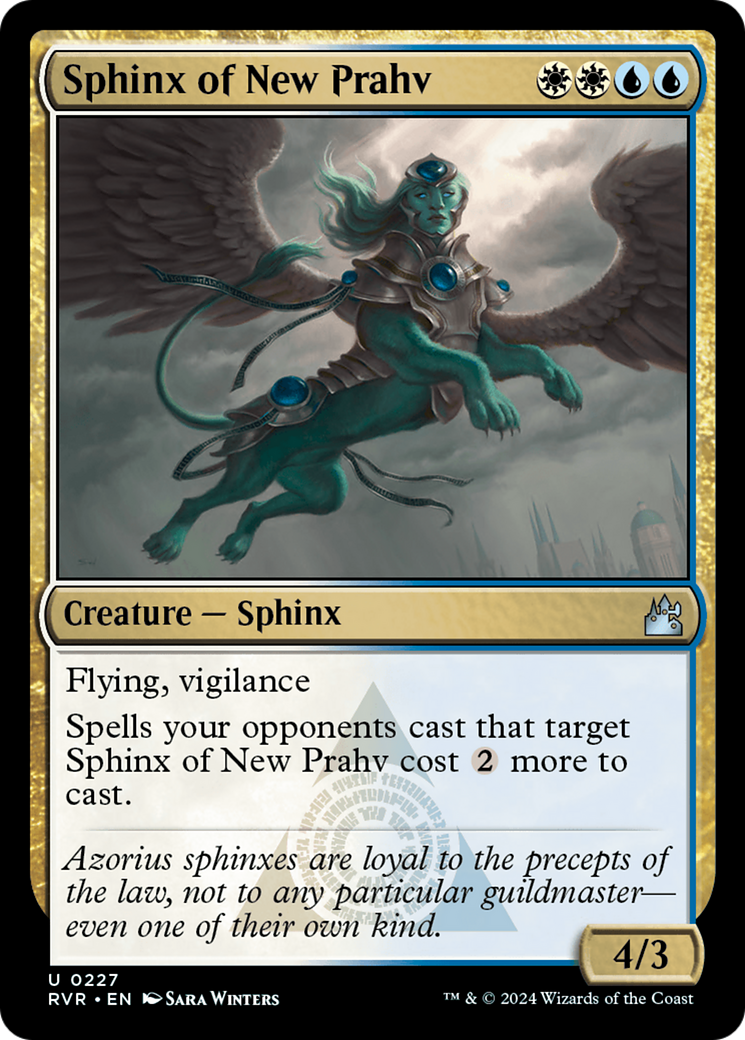 Sphinx of New Prahv [Ravnica Remastered] | Exor Games Dartmouth