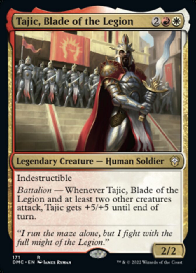 Tajic, Blade of the Legion [Dominaria United Commander] | Exor Games Dartmouth