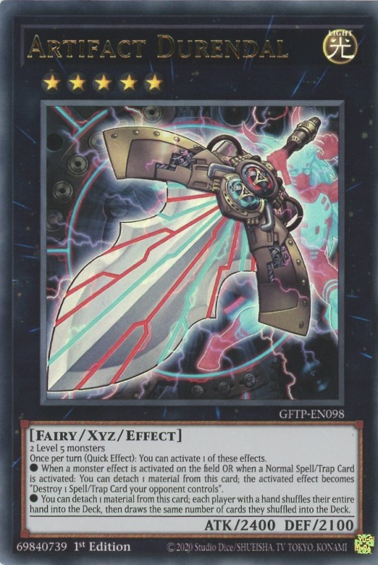 Artifact Durendal [GFTP-EN098] Ultra Rare | Exor Games Dartmouth