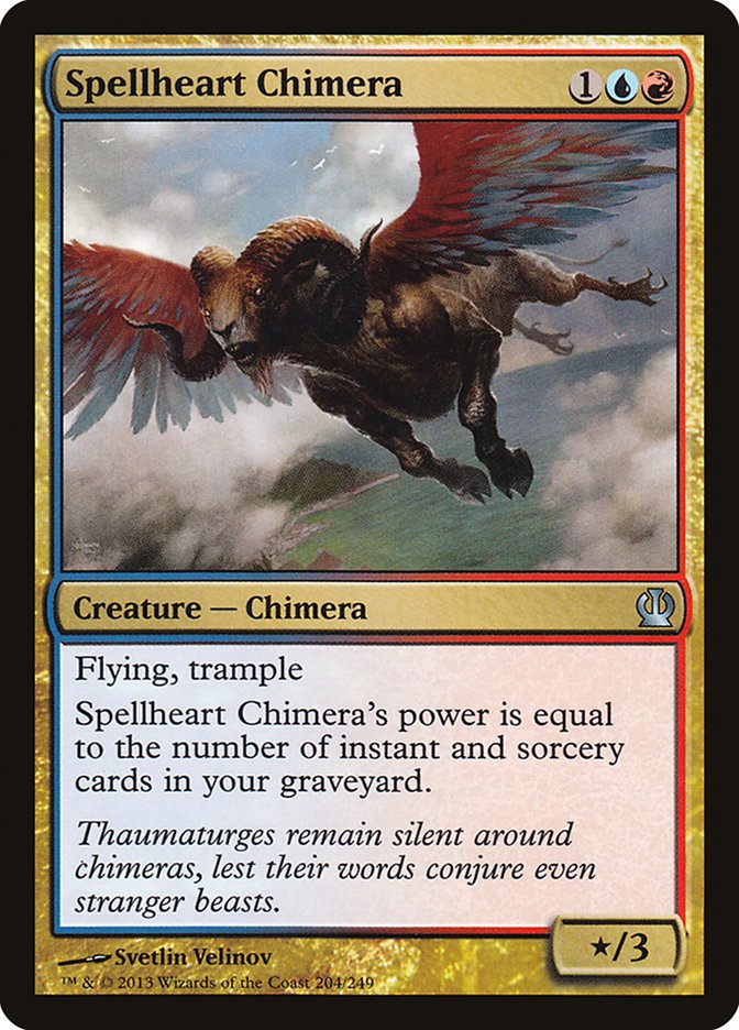 Spellheart Chimera [Theros] | Exor Games Dartmouth