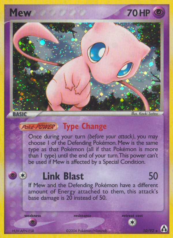 Mew (10/92) [EX: Legend Maker] | Exor Games Dartmouth