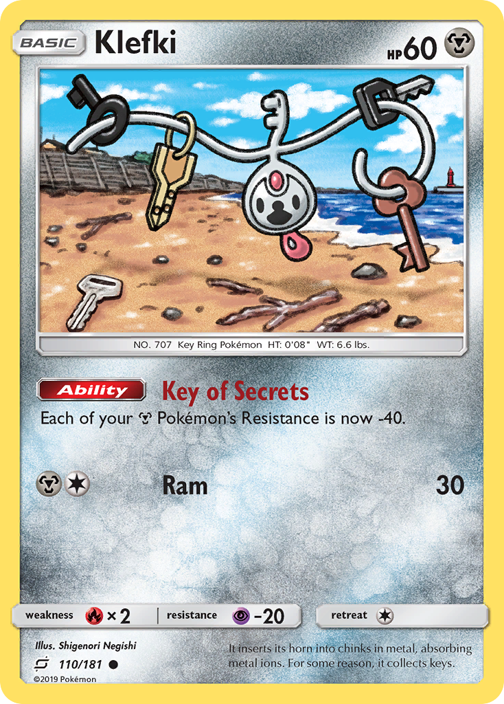 Klefki (110/181) [Sun & Moon: Team Up] | Exor Games Dartmouth