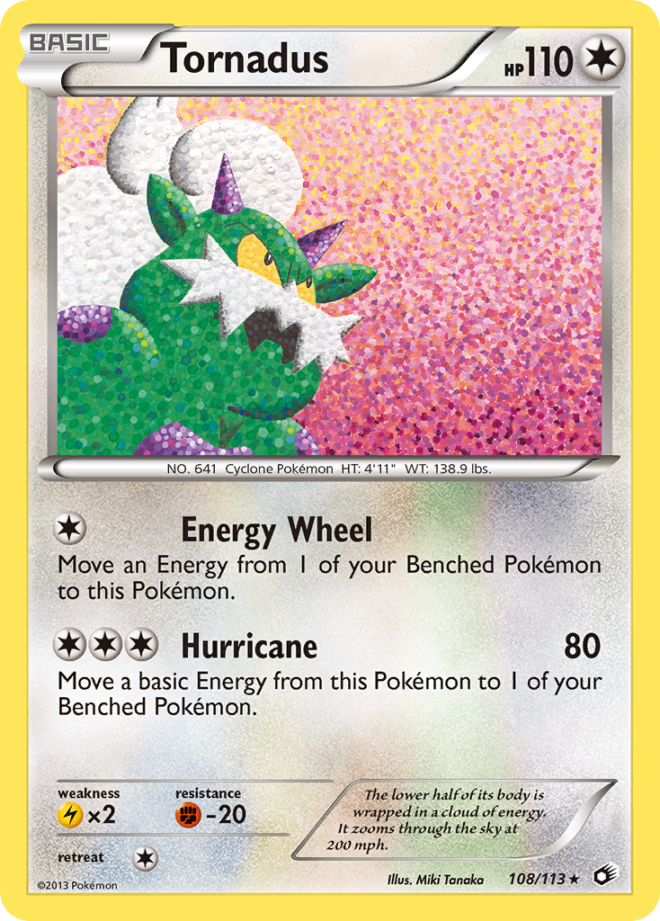 Tornadus (108/113) [Black & White: Legendary Treasures] | Exor Games Dartmouth