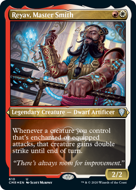 Reyav, Master Smith (Foil Etched) [Commander Legends] | Exor Games Dartmouth