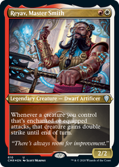 Reyav, Master Smith (Foil Etched) [Commander Legends] | Exor Games Dartmouth