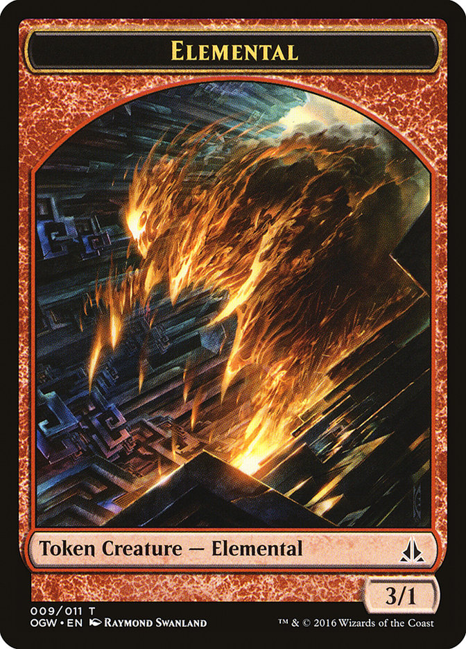 Elemental (009/011) [Oath of the Gatewatch Tokens] | Exor Games Dartmouth