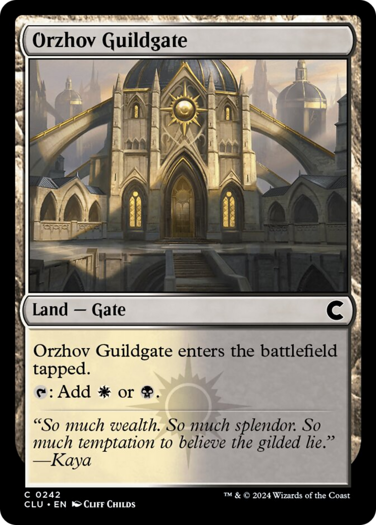 Orzhov Guildgate [Ravnica: Clue Edition] | Exor Games Dartmouth