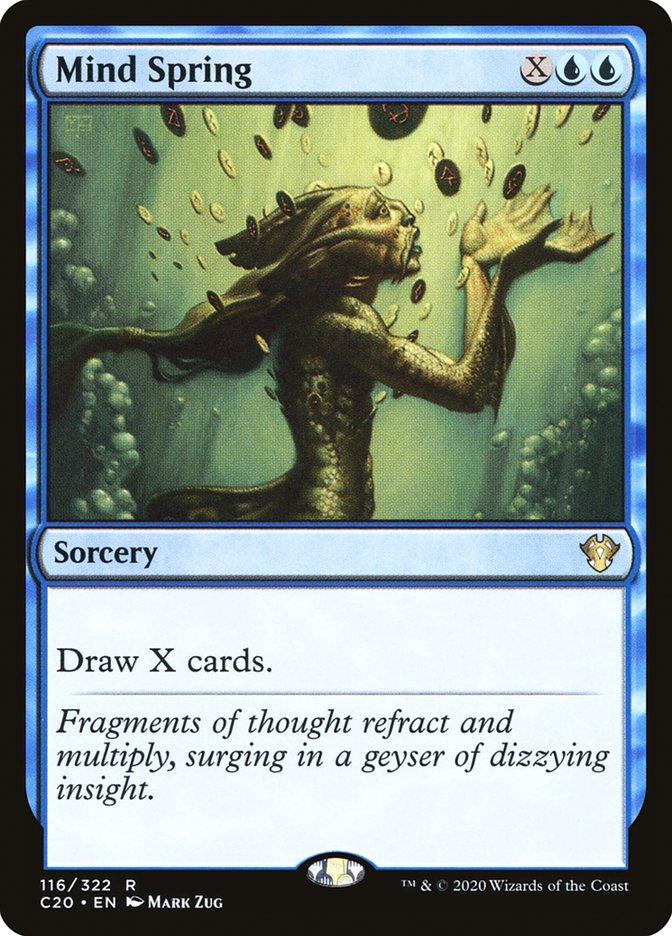 Mind Spring [Commander 2020] | Exor Games Dartmouth