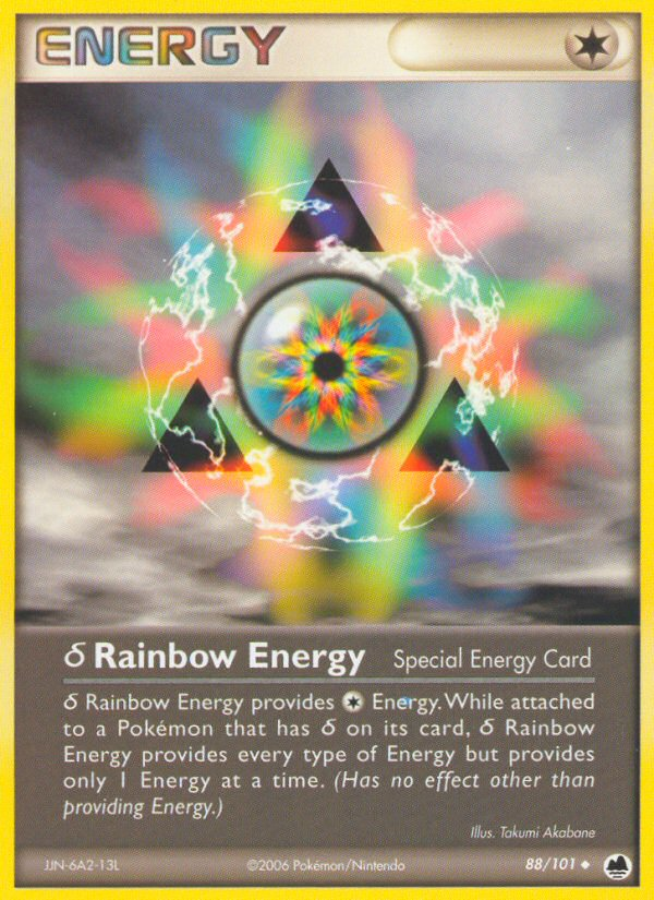 Rainbow Energy (88/101) (Delta Species) [EX: Dragon Frontiers] | Exor Games Dartmouth