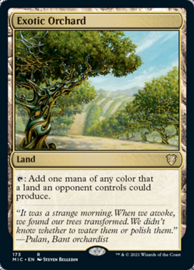 Exotic Orchard [Innistrad: Midnight Hunt Commander] | Exor Games Dartmouth