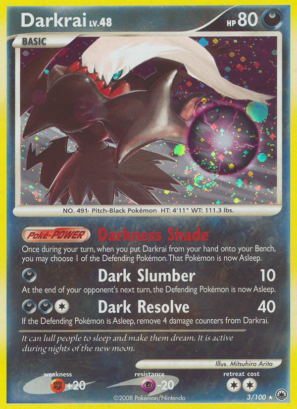 Darkrai (3/100) [Diamond & Pearl: Majestic Dawn] | Exor Games Dartmouth