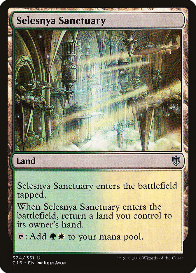 Selesnya Sanctuary [Commander 2016] | Exor Games Dartmouth