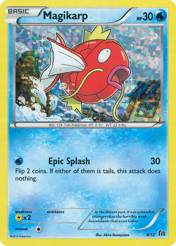 Magikarp (4/12) [McDonald's Promos: 2016 Collection] | Exor Games Dartmouth