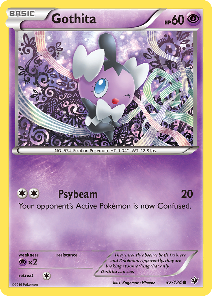 Gothita (32/124) [XY: Fates Collide] | Exor Games Dartmouth