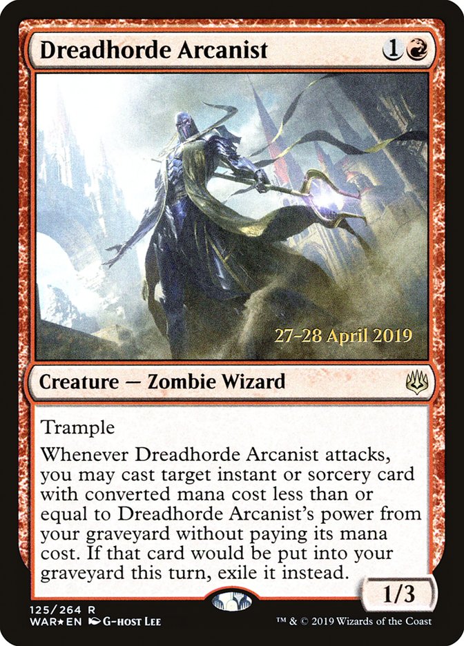 Dreadhorde Arcanist  [War of the Spark Prerelease Promos] | Exor Games Dartmouth