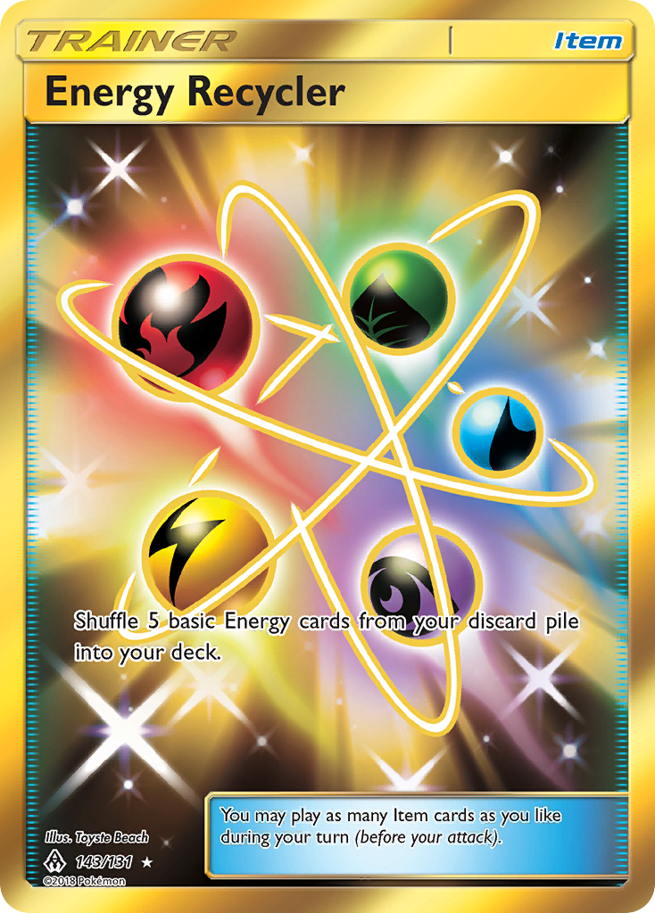 Energy Recycler (143/131) [Sun & Moon: Forbidden Light] | Exor Games Dartmouth