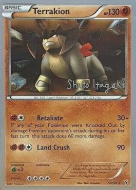 Terrakion (73/101) (Terraki-Mewtwo - Shuto Itagaki) [World Championships 2012] | Exor Games Dartmouth