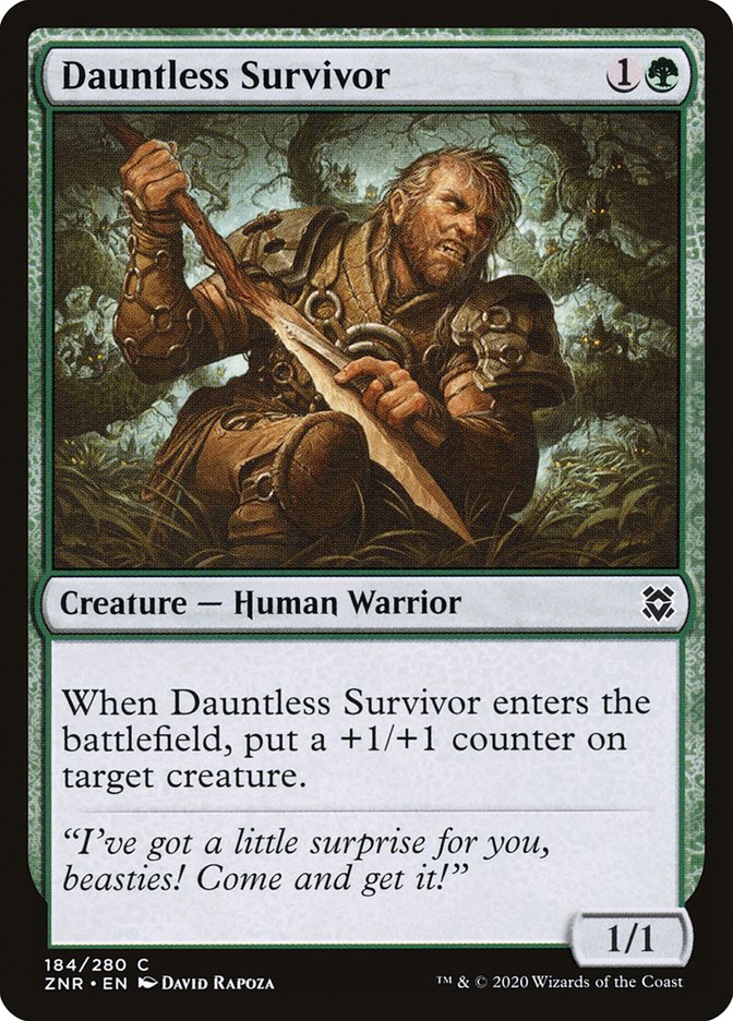 Dauntless Survivor [Zendikar Rising] | Exor Games Dartmouth