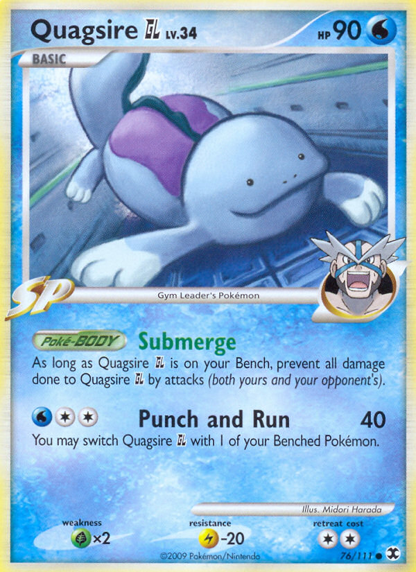 Quagsire GL (76/111) [Platinum: Rising Rivals] | Exor Games Dartmouth