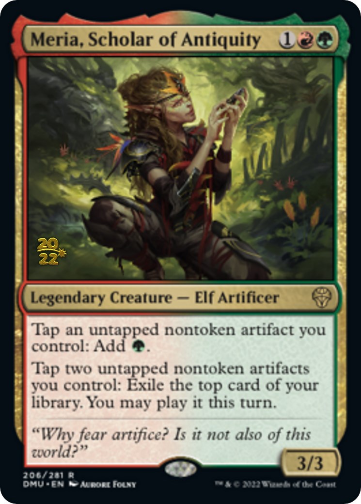 Meria, Scholar of Antiquity [Dominaria United Prerelease Promos] | Exor Games Dartmouth
