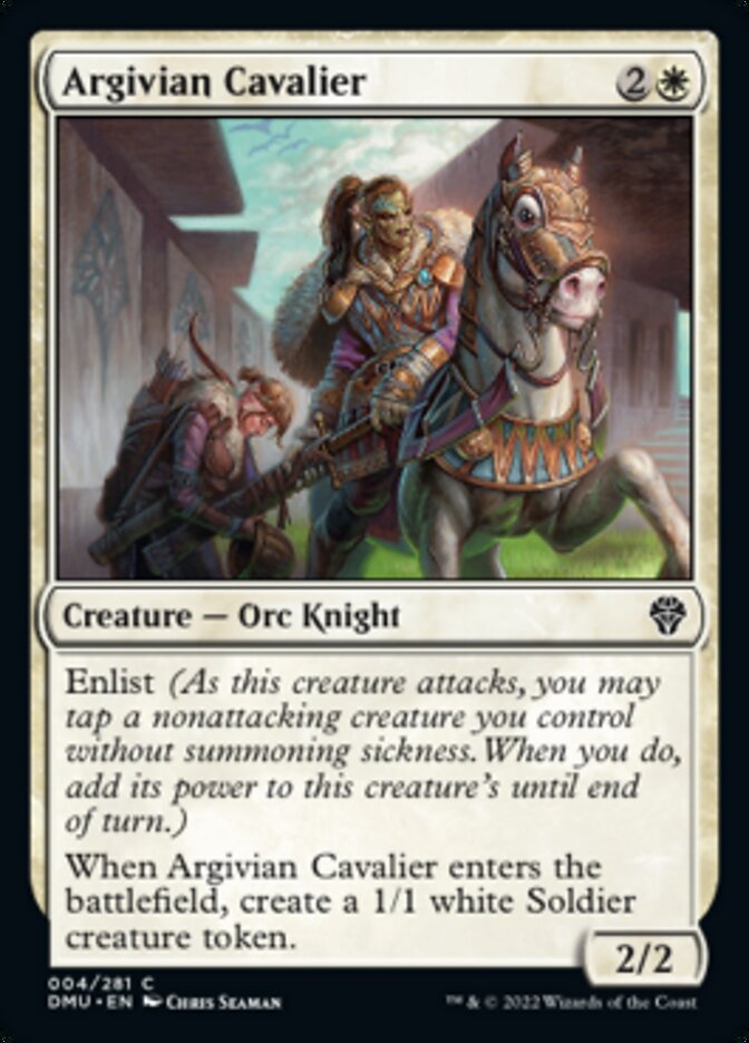 Argivian Cavalier [Dominaria United] | Exor Games Dartmouth