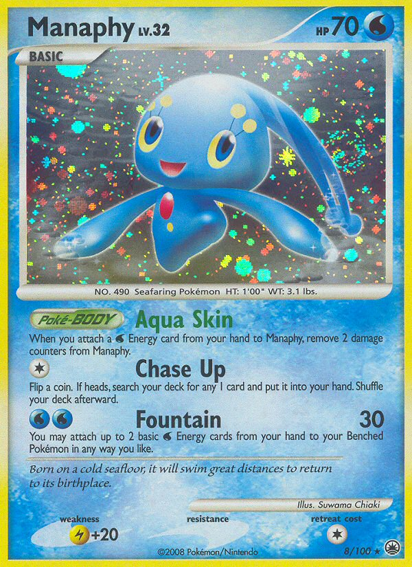 Manaphy (8/100) [Diamond & Pearl: Majestic Dawn] | Exor Games Dartmouth