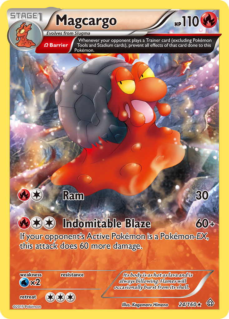 Magcargo (24/160) [XY: Primal Clash] | Exor Games Dartmouth