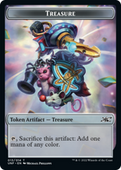Clown Robot (003) // Treasure (013) Double-sided Token [Unfinity Tokens] | Exor Games Dartmouth