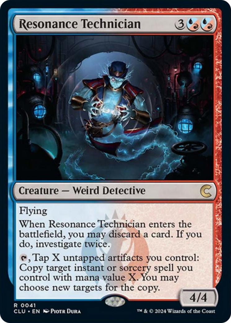 Resonance Technician [Ravnica: Clue Edition] | Exor Games Dartmouth