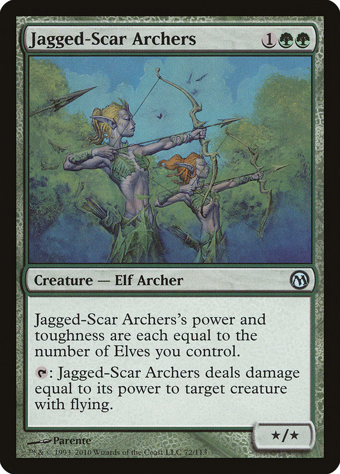 Jagged-Scar Archers [Duels of the Planeswalkers] | Exor Games Dartmouth