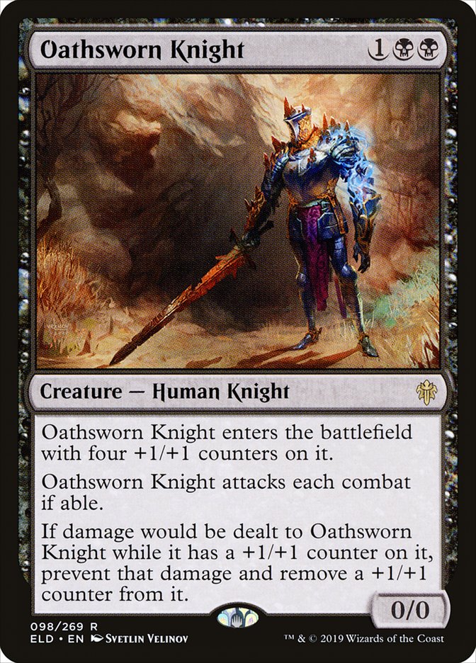 Oathsworn Knight [Throne of Eldraine] | Exor Games Dartmouth