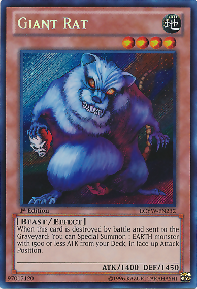 Giant Rat [LCYW-EN232] Secret Rare | Exor Games Dartmouth