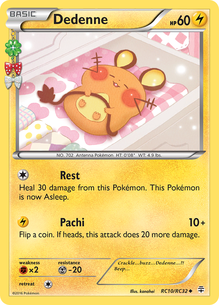 Dedenne (RC10/RC32) [XY: Generations] | Exor Games Dartmouth