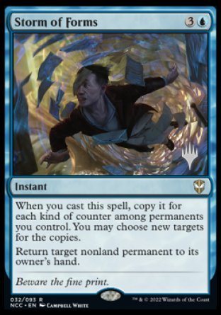 Storm of Forms (Promo Pack) [Streets of New Capenna Commander Promos] | Exor Games Dartmouth
