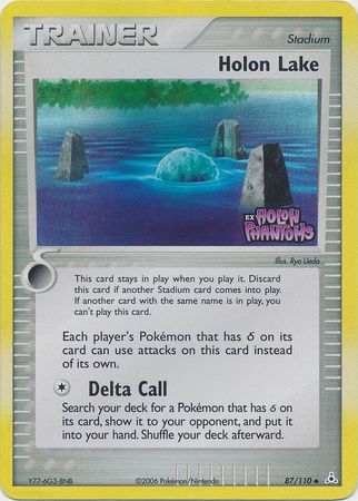 Holon Lake (87/110) (Stamped) [EX: Holon Phantoms] | Exor Games Dartmouth