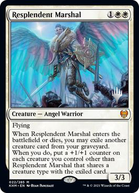 Resplendent Marshal [Kaldheim Promo Pack] | Exor Games Dartmouth