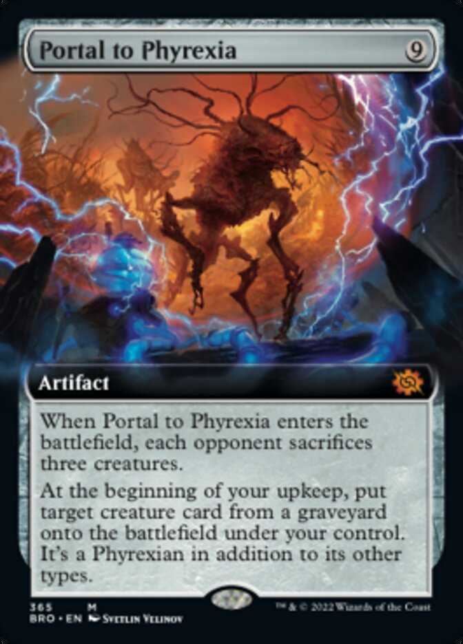 Portal to Phyrexia (Extended Art) [The Brothers' War] | Exor Games Dartmouth