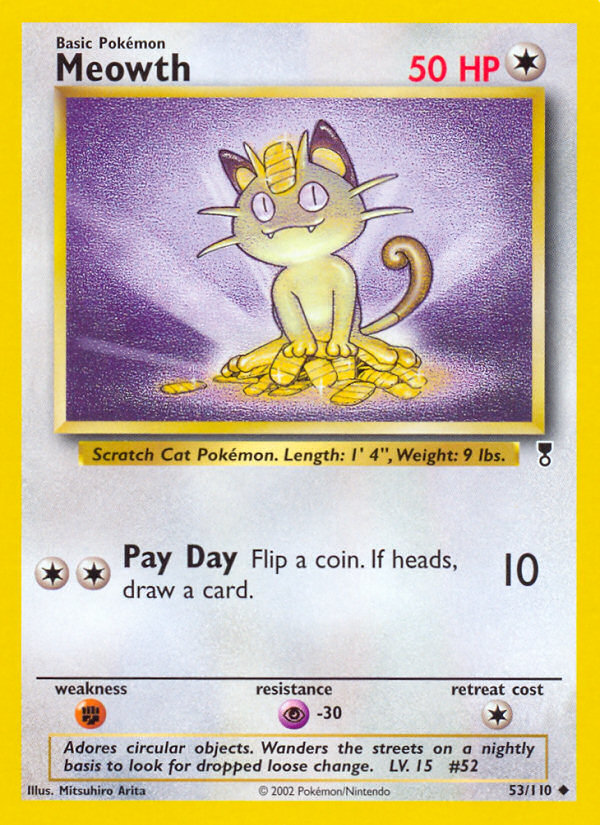 Meowth (53/110) [Legendary Collection] | Exor Games Dartmouth
