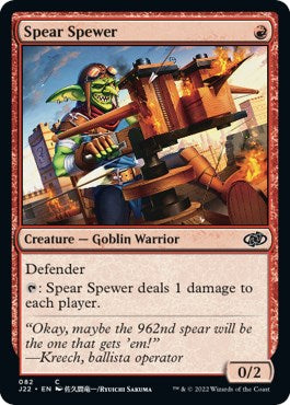 Spear Spewer [Jumpstart 2022] | Exor Games Dartmouth