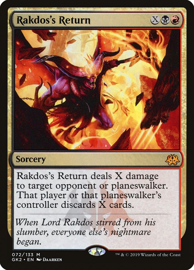 Rakdos's Return [Ravnica Allegiance Guild Kit] | Exor Games Dartmouth