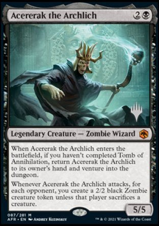 Acererak the Archlich (Promo Pack) [Dungeons & Dragons: Adventures in the Forgotten Realms Promos] | Exor Games Dartmouth