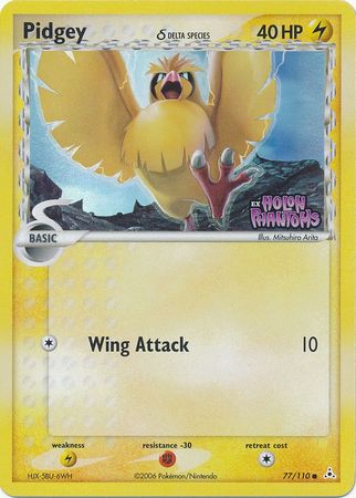 Pidgey (77/110) (Delta Species) (Stamped) [EX: Holon Phantoms] | Exor Games Dartmouth